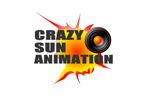 Crazy Sun Animation logo