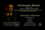 Logo Christophe Michel animations musicales