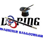 Logo Looping Magicien Ballooneur
