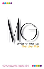 Logo MG Evènements - Ile de Ré