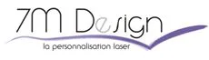 Logo 7M DESIGN gravure laser