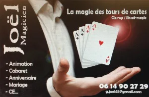 Logo joel magicien