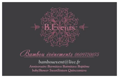 Logo Bambouevent